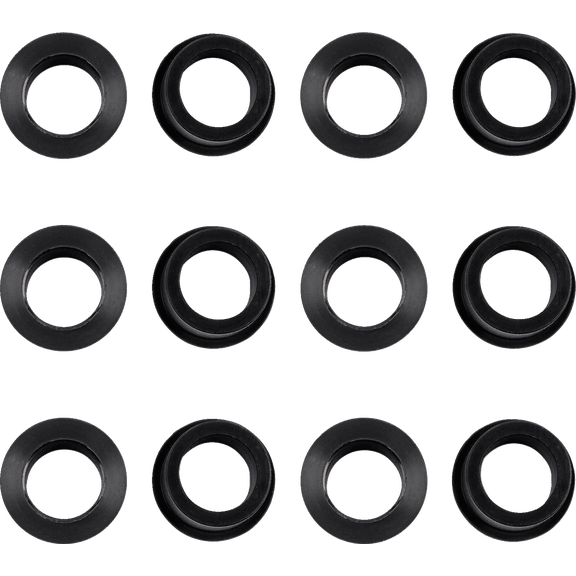 T.M. Designworks Self-Lubricating Front A-Arm Bushing Kit for ATVs, Plastic Composite, 12-Pack (AAB-100)