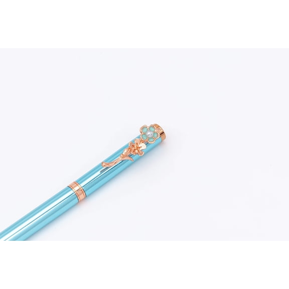 A Artista Vision Fancy Pen for Women with Flower Design and Black Ink
