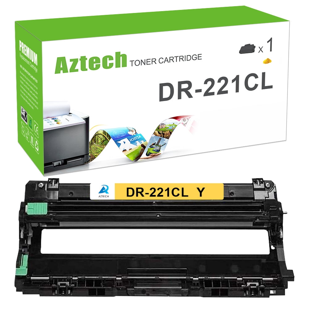 Brother DR221CL Drum Unit 4 Pack Toner Mfc 9130cw Replacement Drum Units For Brother DR221 - 4 Pack Compatible With HL-3140CW, MFC-9340CDW Printers Non-OEM Brother Drums MFC-9340CDW Parts