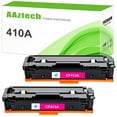 thumbnail image 1 of A Aztech 2-Pack Compatible Toner Cartridge for HP 410A CF413A Work with LaserJet Pro M452nw MFP M477fdw M477fdn M377dw M477fnw Printer (Magenta), 1 of 7
