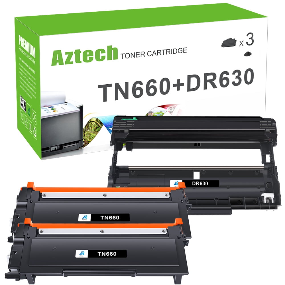Lot De 3 Cartouches De Toner Compatibles NOIR Pour Brother DCP-L2520DW - Neuf