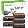 thumbnail image 1 of A Aztech 5-Pack Compatible Toner Cartridge for Samsung MLT-D115L work with Samsung Xpress SL-M2870FW SL-M2820DW SL-M2870FD SL-M2670N SL-M2620ND SL-M2820ND Printer (Black), 1 of 12