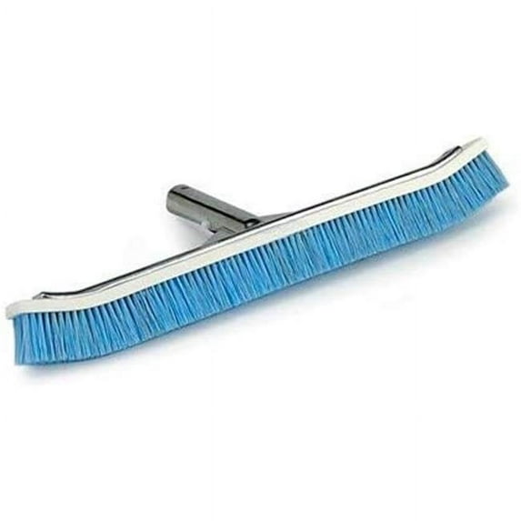 A & B Brush Manufacturing 3000 18 in. Deluxe Blue Nylon Curved Wall Brush