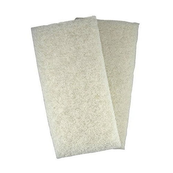 A & B Brush Mr. Scrubber Cleaning Pads for Pools and Spas - Light Duty Replacement Pads (2)