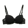 thumbnail image 1 of A B Cup Women Solid Underwire Push Up Bras, 1 of 8