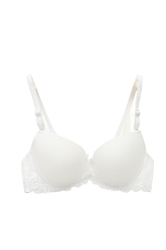 A B Cup Women Solid Underwire Push Up Bras