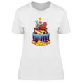 thumbnail image 1 of A B-Day Cake T-Shirt Women -Image by Shutterstock, Female Medium, 1 of 2