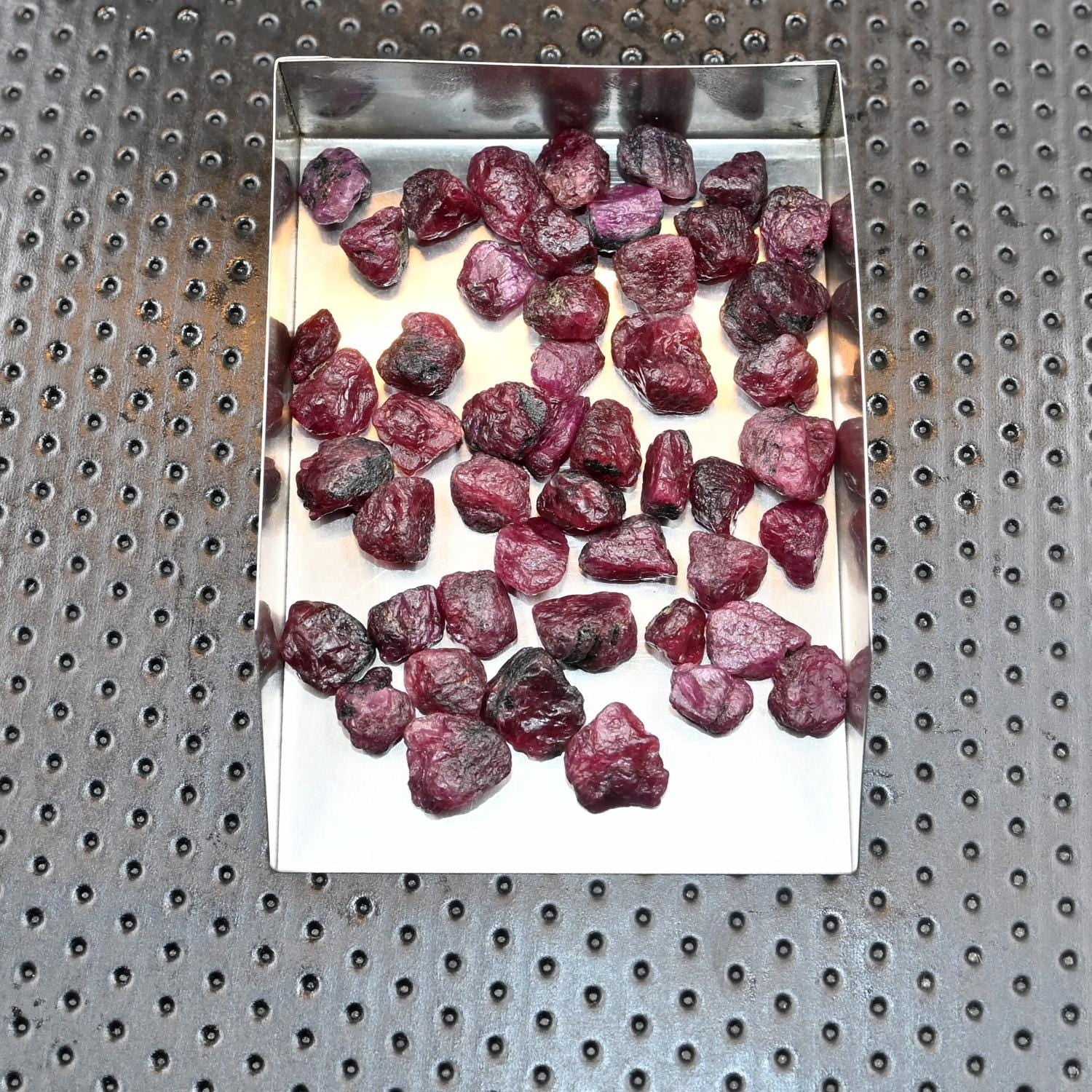 Ruby Stone Stick A.B. Gems Natural Ruby Rough: 6-8mm Raw Gemstone Sticks, Earthmined ...