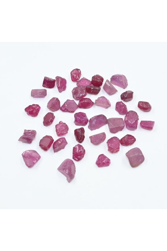 Natural Tiny Ruby Raw, Precious Ruby Crystal, Raw Ruby Gemstone, Uncut Ruby Stone, Jewelry Making, Healing Crystal, Collector's Gem