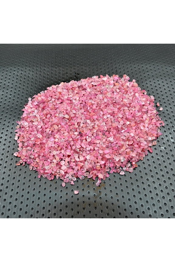 Pink Sapphire Raw Gemstone: 100 Carat Lot (2.3MM)