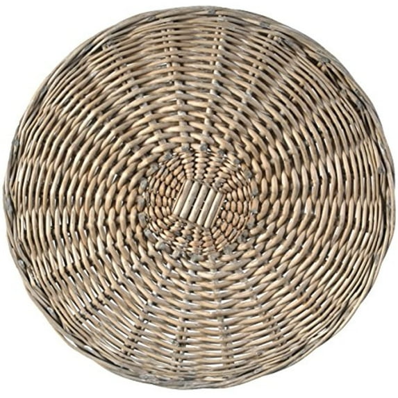 A&B Home 14" Willow Weave Placemat-Color:Natural,Style:Cottage