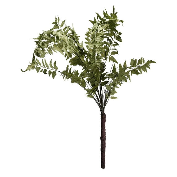 A&B Home 60" Wood Fern Bush-Color:Green,Style:Botanical