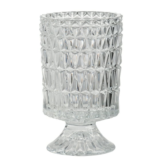 A&B Home 7.5" Vase - Clear
