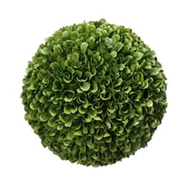 A&B Home 8.5" Faux Boxwood Topiary Ball - Green-Color:Green,Style:Botanical