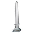 thumbnail image 1 of A&B Home Anthony Venetucci Clear Glass Obelisk, 1 of 3