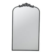 A&B Home Arch Mirror, 24" x 42" Black Wall Mirror