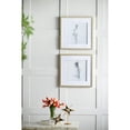 thumbnail image 1 of A&B Home Ballet Dancer Framed Wall Arts - Set of 2 - White/Silver, 1 of 4