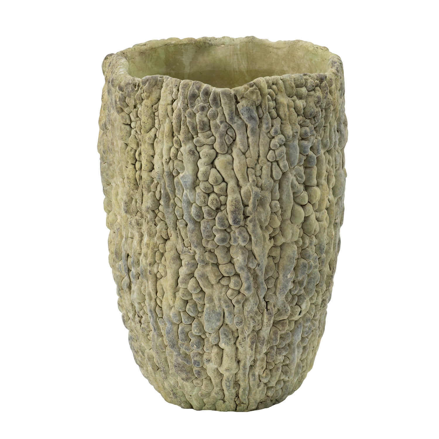 A&B Home Bitter Gourd Outdoor Planter - 10" - Light Green Finish