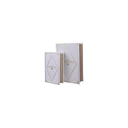 A&B Home Kathy Ireland Book Boxes, French Traditions, Set of 2