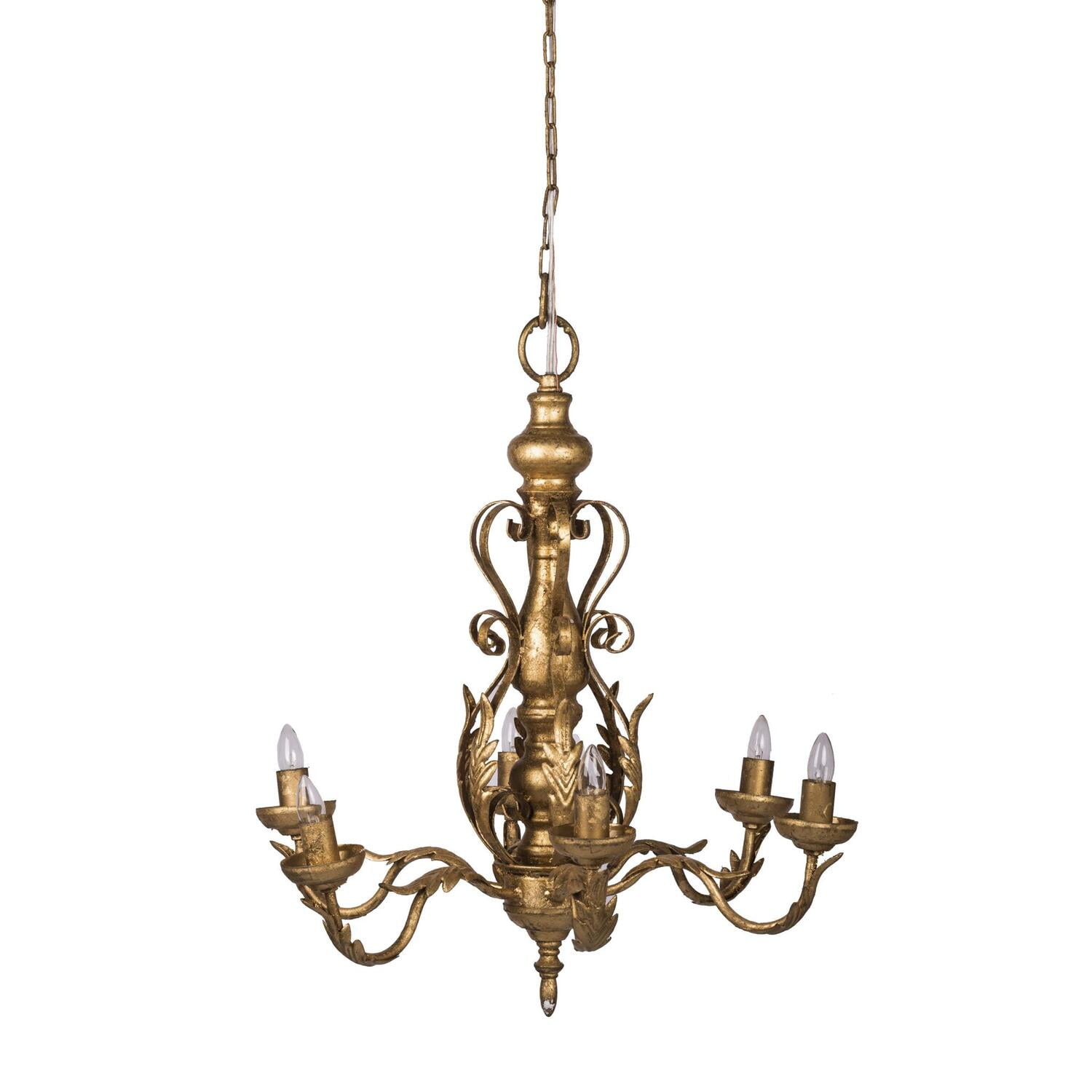 A\u0026B Home Classic Vintage Chandelier-Color:Gold,Style:Classic Vintage -  Walmart.com, image size:1500x1500