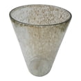 thumbnail image 1 of A&B Home  Cream and Brown Cone Vase with Bubble Pattern Tall, 1 of 2