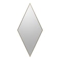 thumbnail image 1 of A&B Home Diamond Framed Wall Mirror - Gold Finish, 1 of 5
