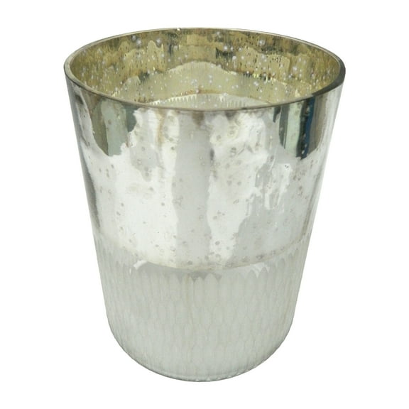 A&B Home Etched Silver Vase Large