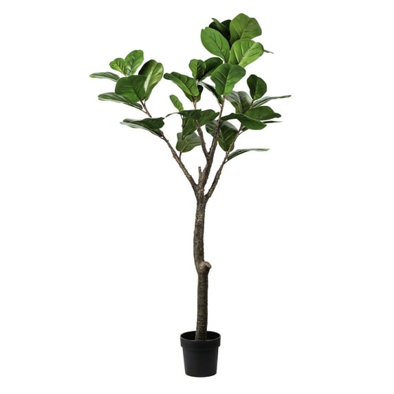 A&B Home Faux Potted Fiddle Leaf Fig 19.7" x 19.7" x 59.1"