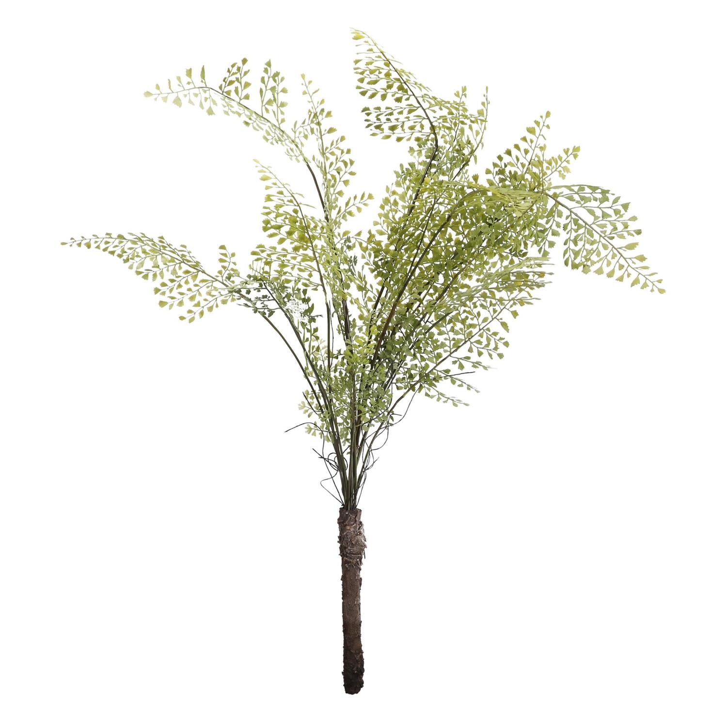 Lush Green Faux Fern 46" Decorative Outdoor Bush