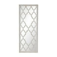 thumbnail image 1 of A&B Home Floor Mirror - Distressed White, Natural, 1 of 6