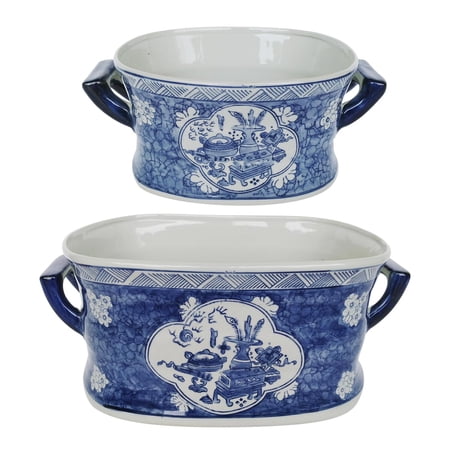 A & B Home Global Planter - Set of 2