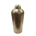 thumbnail image 1 of A&B Home Gold Chisel Texture Lidded Jar 9.8" x 9.8" x 21.7", 1 of 4