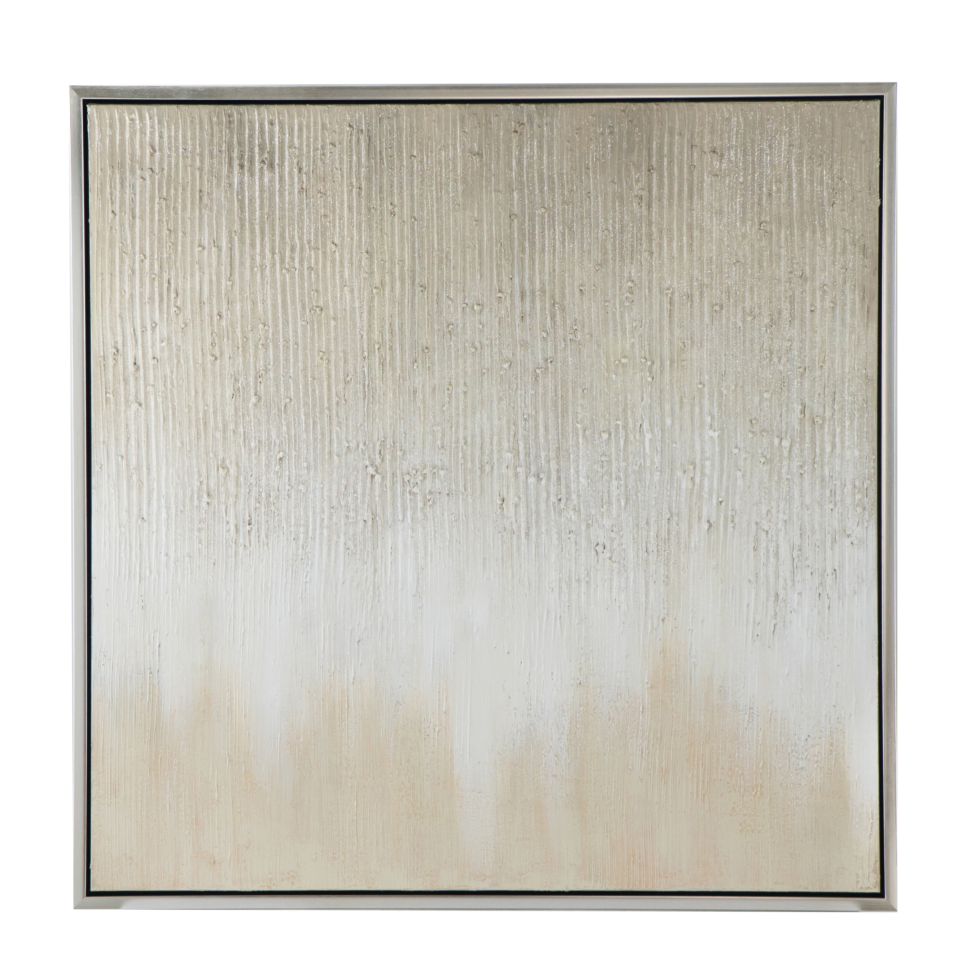 Golden Sunshine Hand-Painted Abstract Canvas Wall Art