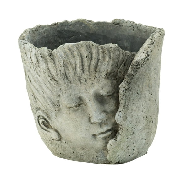 A&B Home Gray Dreaming Profile Outdoor Planter Small