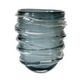 thumbnail image 1 of A&B Home Hand-Made Glass Vase - 6"D x 6.5"W x 8.5"H - Black, 1 of 7