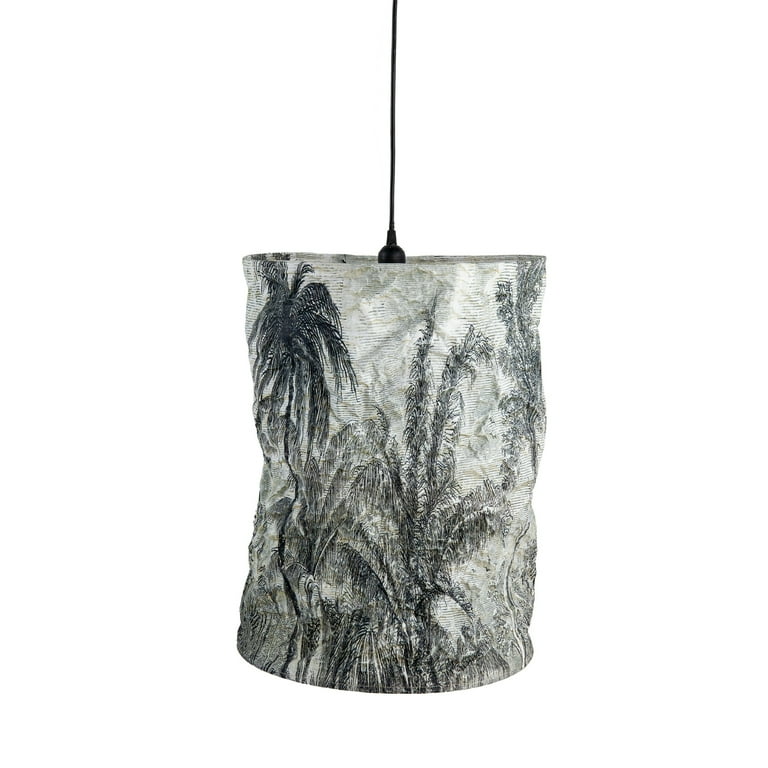 Cinco Diabolo Adjustable White Metal Pendant Cinco Diabolo Adjustable White Metal Pendant