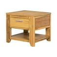 thumbnail image 1 of A&B Home One Drawer Square Side Table - 22" x 22" x 20" - Natural, 1 of 1