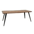 thumbnail image 1 of A&B Home Ramirez Dining Table - 78.5"W x 35.5"L x 30"H - Natural/Black, 1 of 6