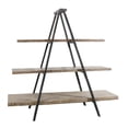 thumbnail image 1 of A&B Home Ramsden Tripod Bookcase-Color:Natural,Style:Urban Industrial, 1 of 7
