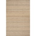 thumbnail image 1 of A&B Home  Stripe Jute Shuttle Weave Durrie with Fringes 96 x 120, 1 of 7
