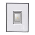 thumbnail image 1 of A&B Home Visual Effect Wall Art  - Black Frame - White, Black, Gold Print, 1 of 7