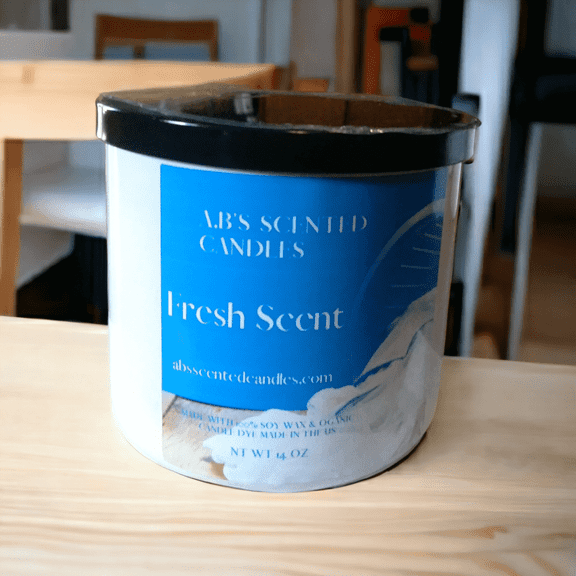 A.B's Scented Candles  Fresh Scent