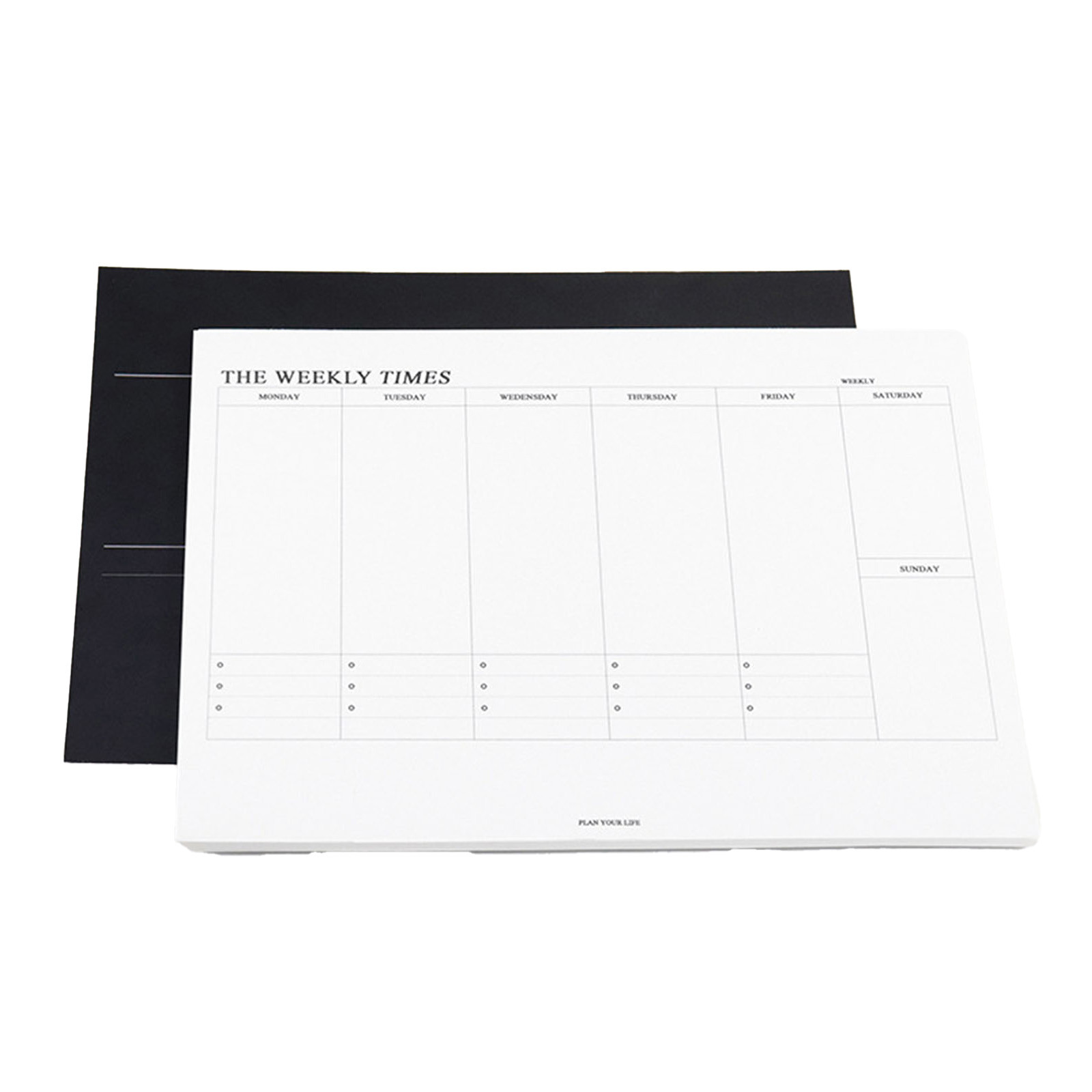 A B5 Weekly Plan Management Book Undated Planner With Habit Tracker ...
