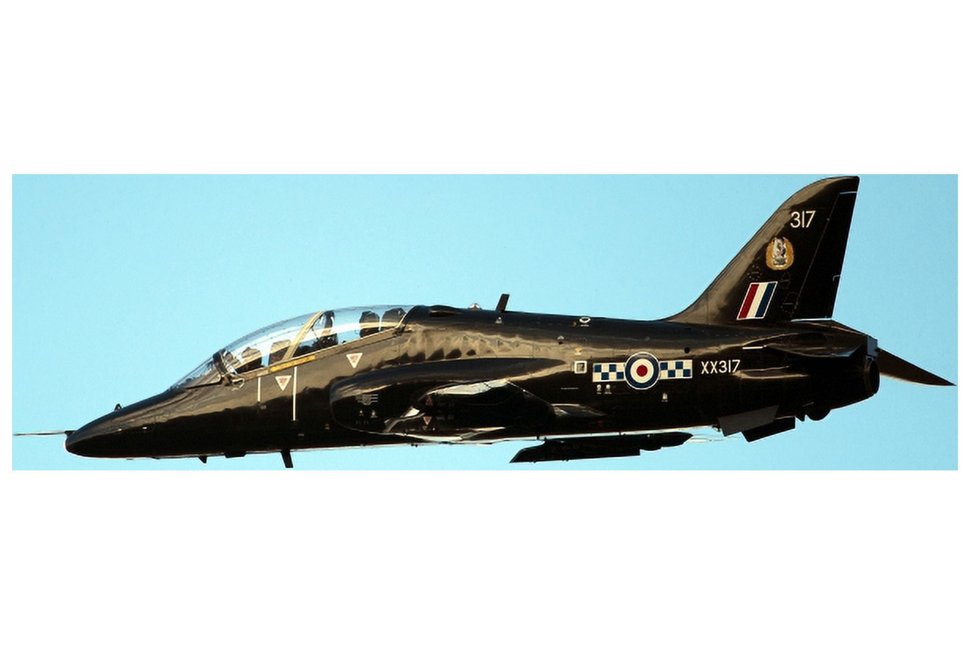 A BAE Hawk aircraft of the Royal Air Force Canvas Art - Andrew ChittockStocktrek Images (34 x 23)