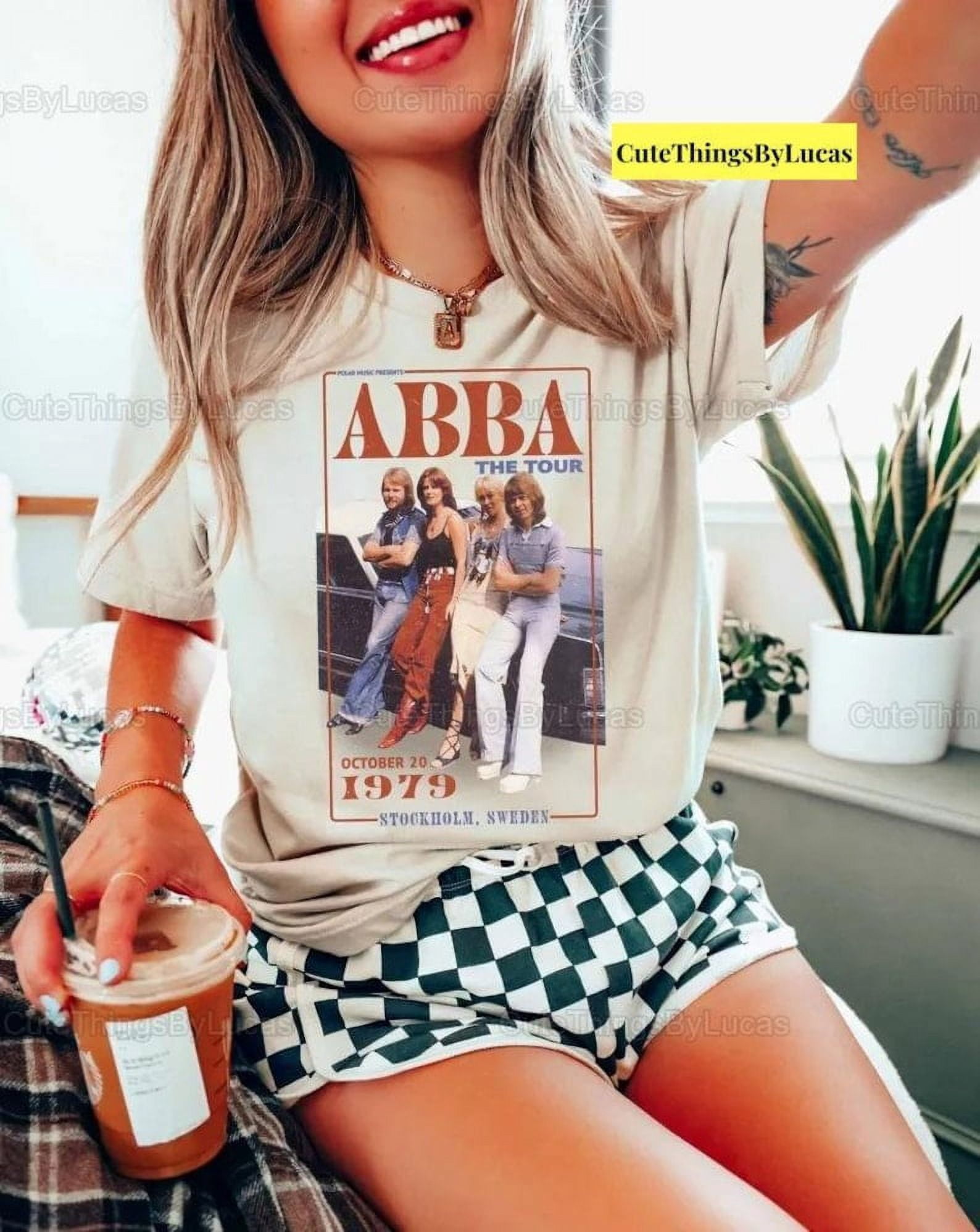 A.BB.A Shirt, 1979 Vintage Shirt, Abba Band Shirt, 1979 Vintage 