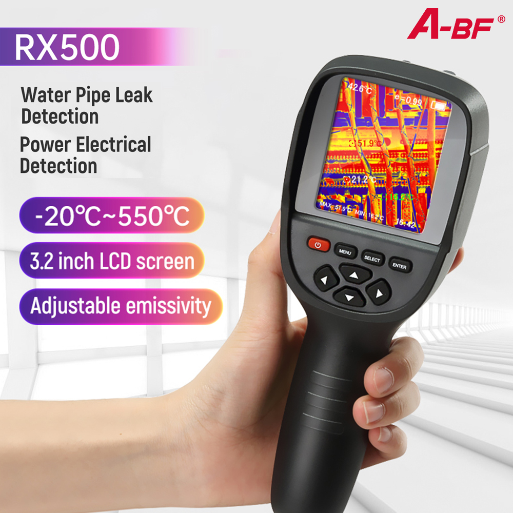 Water Leakage Detection of Infrared Thermal Imaging Camera HT-19 High  Precision and High Resolution Floor Heating Leak Detector