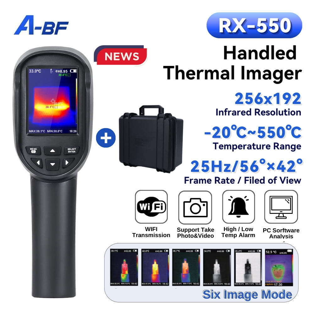 ABF RX550 & Hti HT06 Infrared Thermal Imager Handheld Thermometer