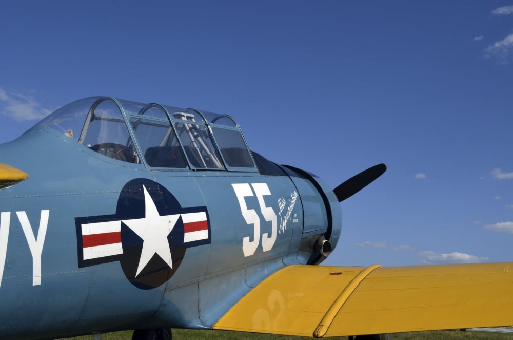A BT-15 Valiant warbird Canvas Art - Stocktrek Images (35 x 23)