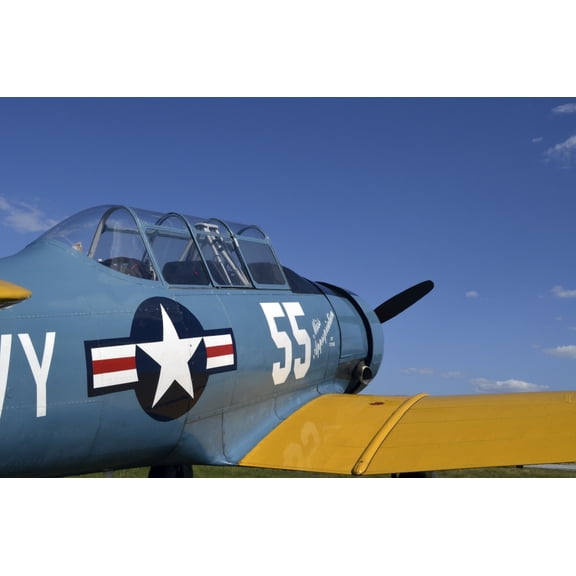 A BT-15 Valiant warbird Canvas Art - Stocktrek Images (35 x 23)