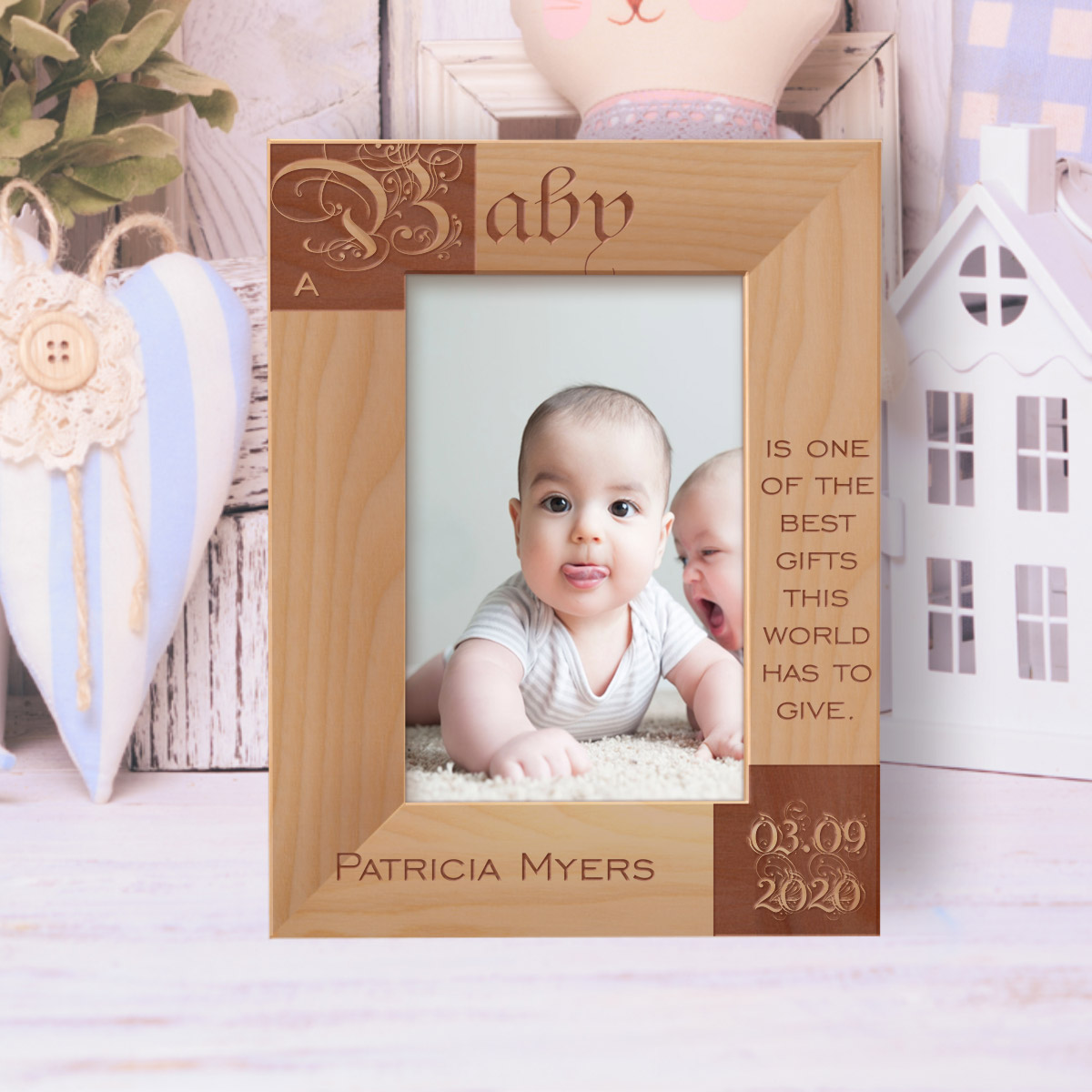 A Baby Is One Of The Best Gifts This World Has To Give Personalized ...